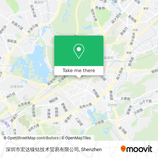 深圳市宏达镍钴技术贸易有限公司 map