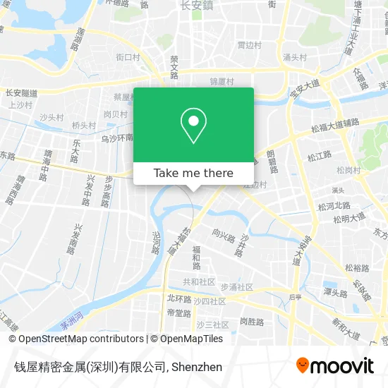 钱屋精密金属(深圳)有限公司 map