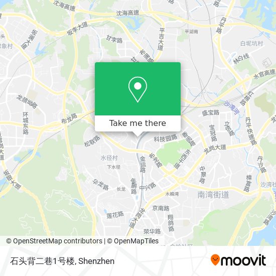 石头背二巷1号楼 map