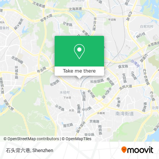 石头背六巷 map