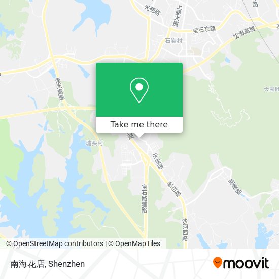 南海花店 map