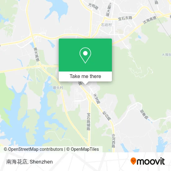 南海花店 map