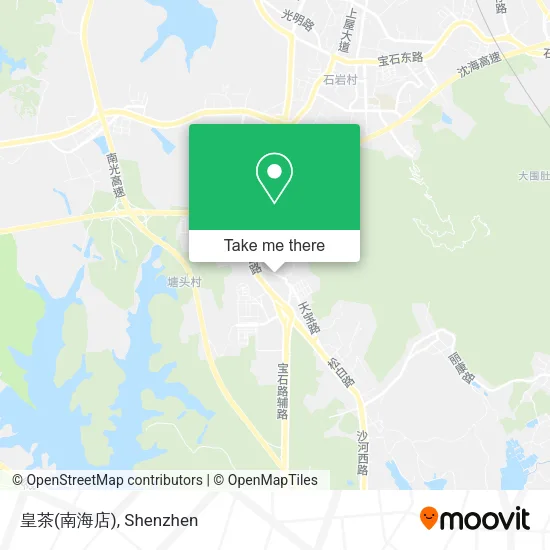 皇茶(南海店) map