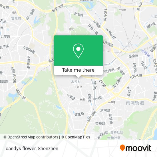 candys flower map