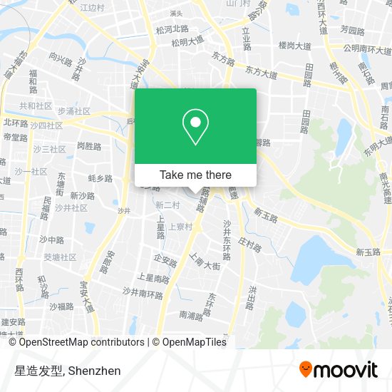 星造发型 map