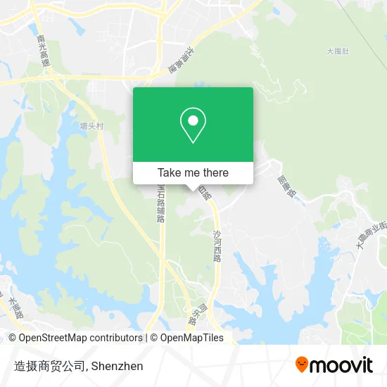 造摄商贸公司 map