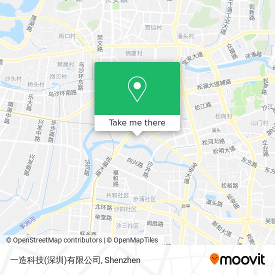 一造科技(深圳)有限公司 map