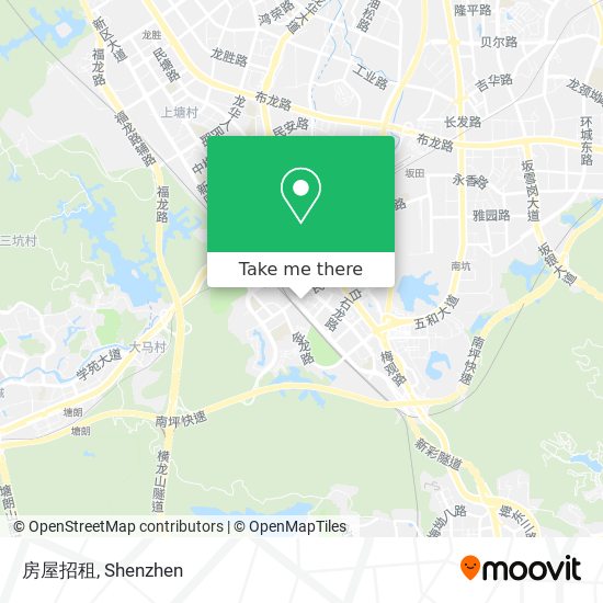 房屋招租 map