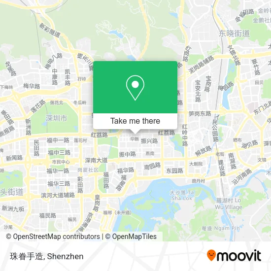 珠眷手造 map