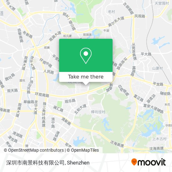 深圳市南景科技有限公司 map