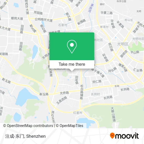 注成-东门 map