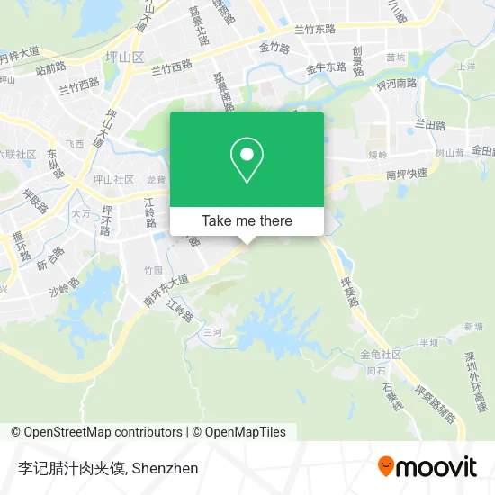 李记腊汁肉夹馍 map