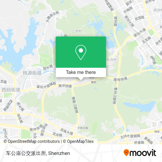 车公庙公交派出所 map