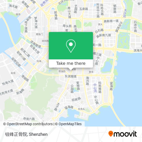 锐锋正骨院 map