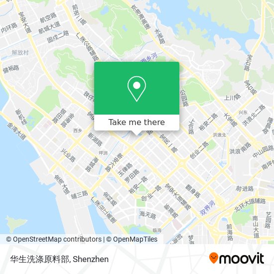 华生洗涤原料部 map