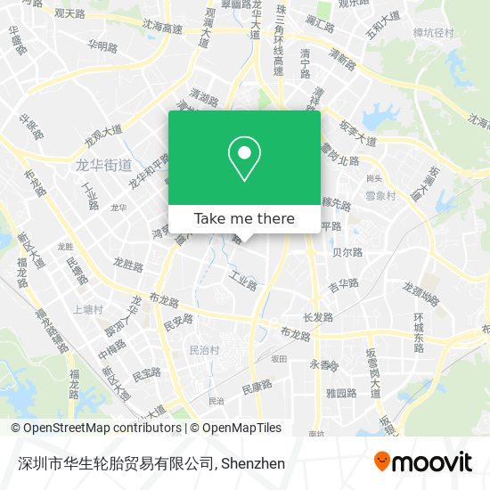 深圳市华生轮胎贸易有限公司 map