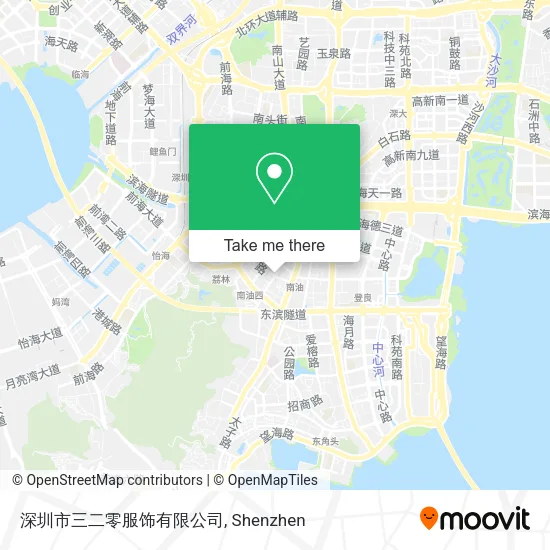 深圳市三二零服饰有限公司 map
