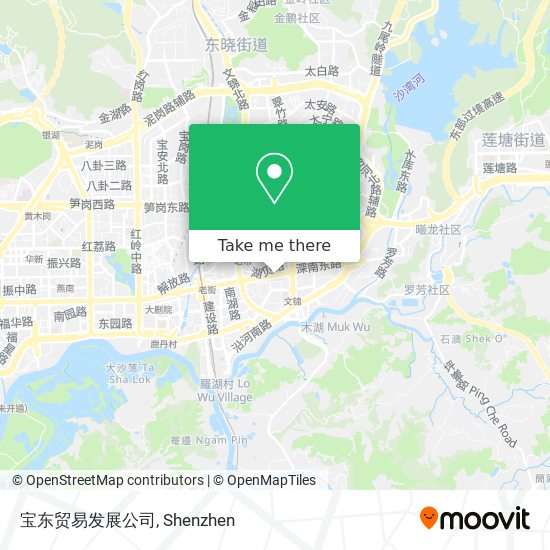宝东贸易发展公司 map