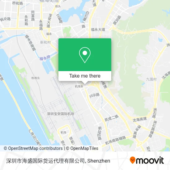 深圳市海盛国际货运代理有限公司 map