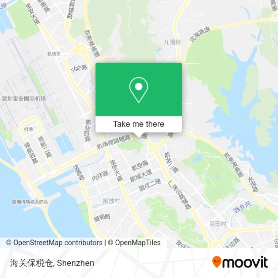 海关保税仓 map