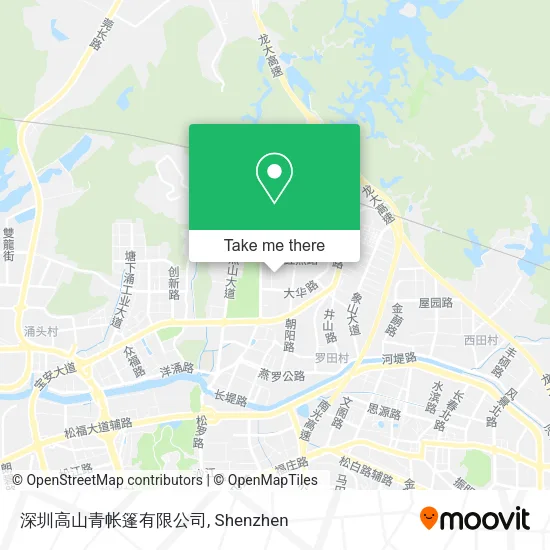 深圳高山青帐篷有限公司 map