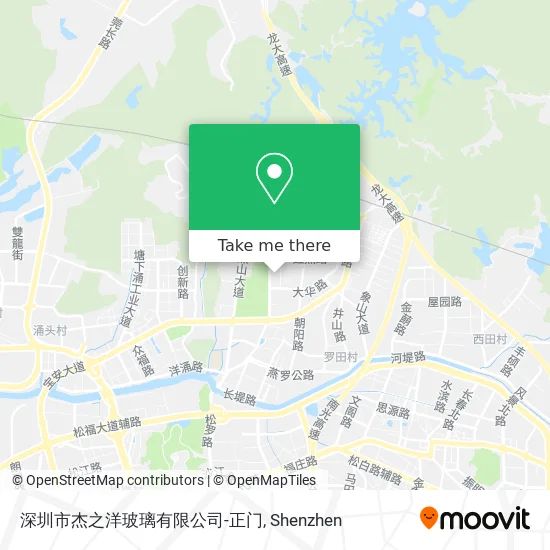 深圳市杰之洋玻璃有限公司-正门 map
