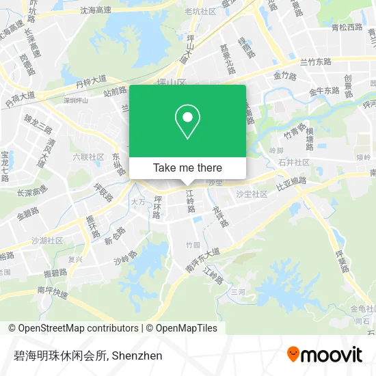 碧海明珠休闲会所 map