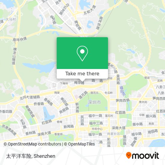 太平洋车险 map