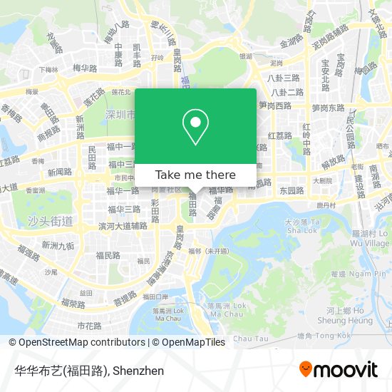 华华布艺(福田路) map