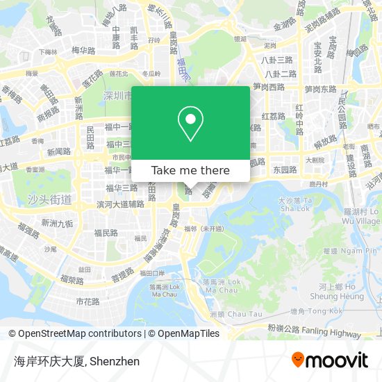 海岸环庆大厦 map