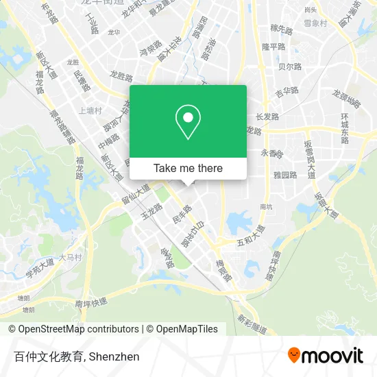 百仲文化教育 map