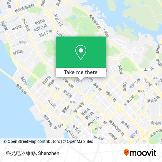 强兄电器维修 map
