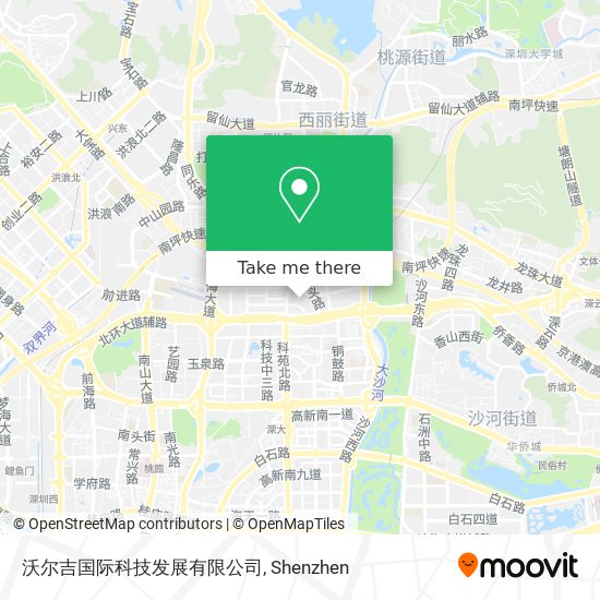 沃尔吉国际科技发展有限公司 map