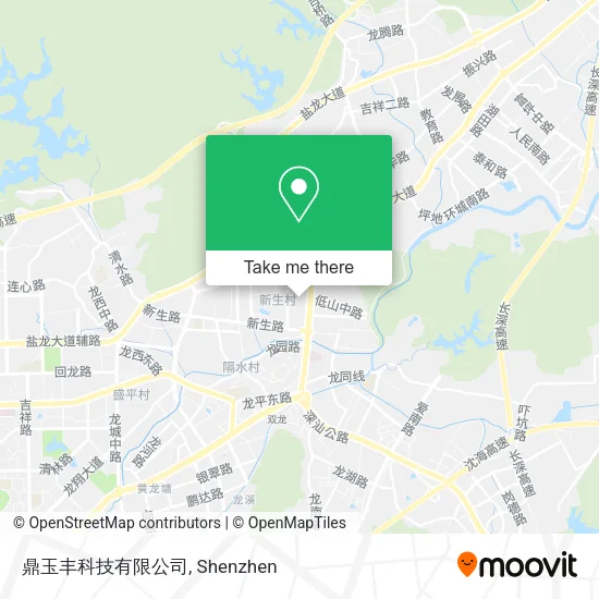 鼎玉丰科技有限公司 map
