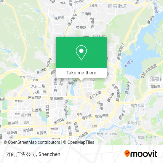 万向广告公司 map
