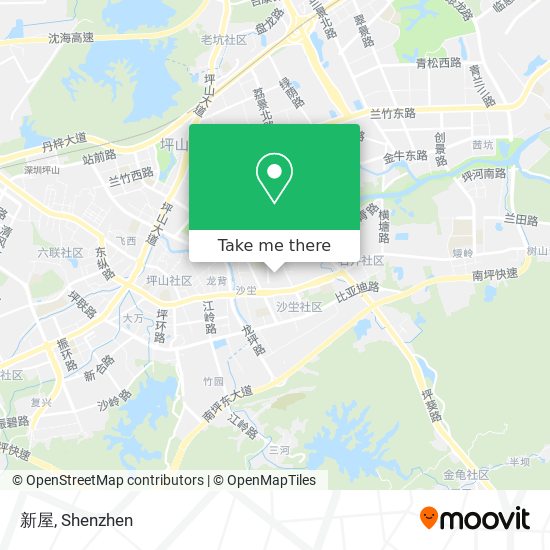 新屋 map
