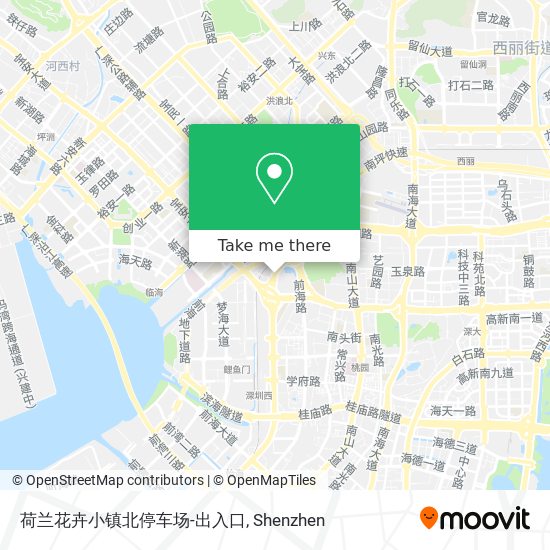 荷兰花卉小镇北停车场-出入口 map