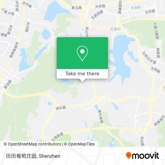田田葡萄庄园 map