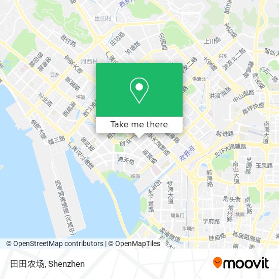 田田农场 map