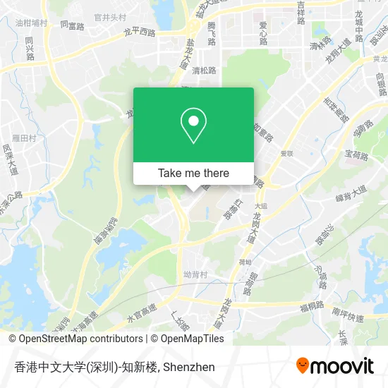 香港中文大学(深圳)-知新楼 map