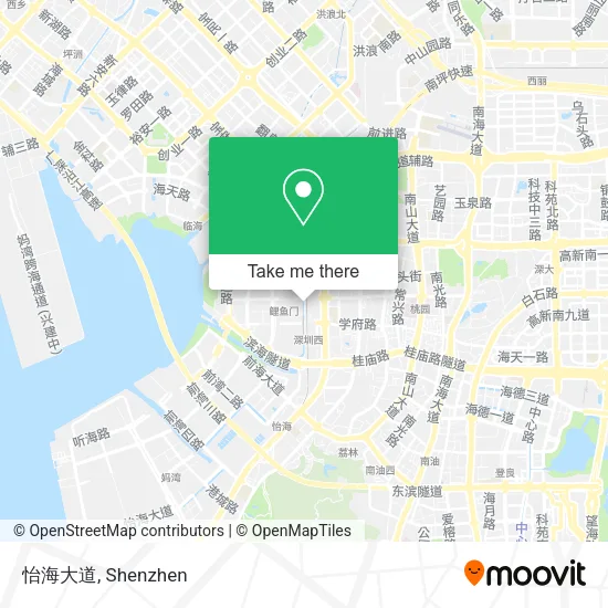 怡海大道 map
