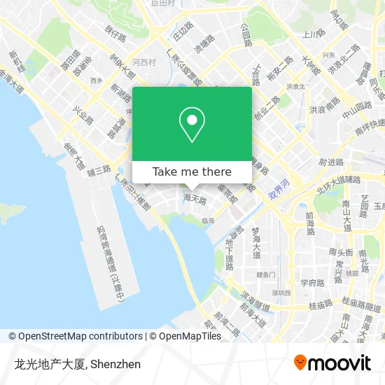 龙光地产大厦 map