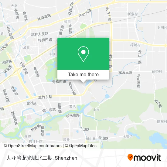 大亚湾龙光城北二期 map