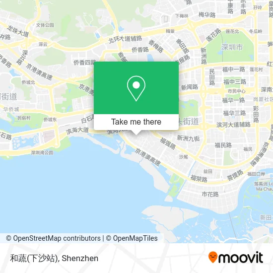 和蔬(下沙站) map