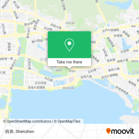 残券 map