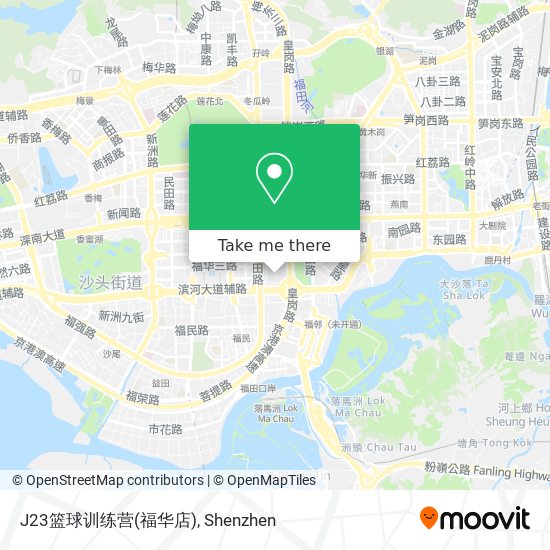 J23篮球训练营(福华店) map