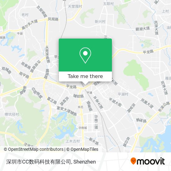 深圳市CC数码科技有限公司 map