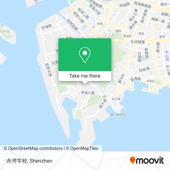 赤湾学校 map