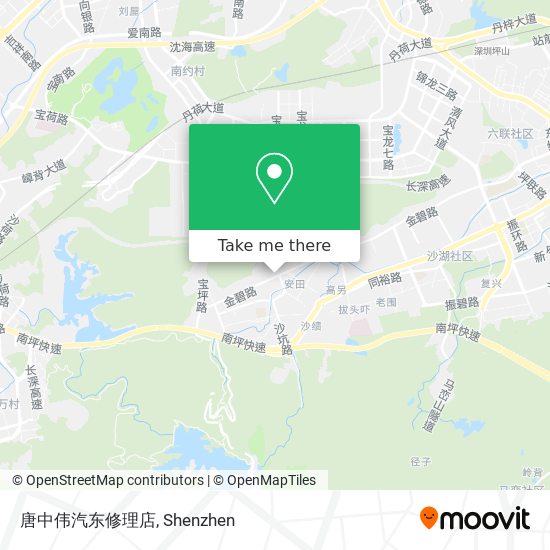 唐中伟汽东修理店 map