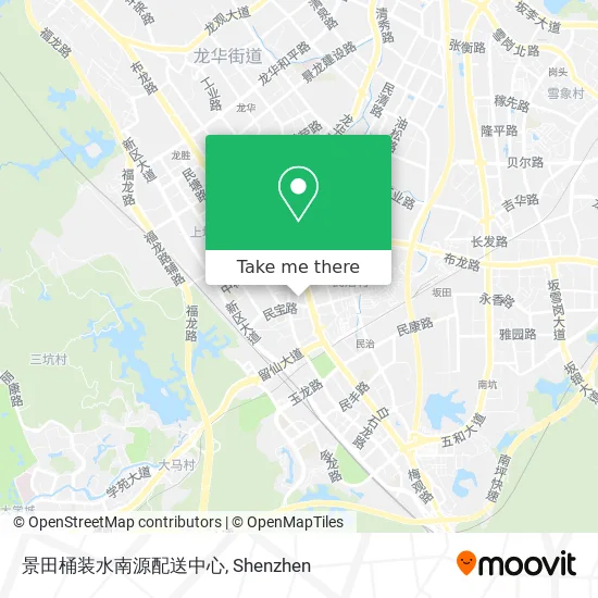 景田桶装水南源配送中心 map